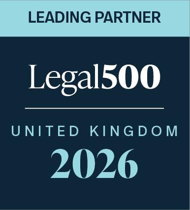 Legal 500 2026 Leading Partner badge