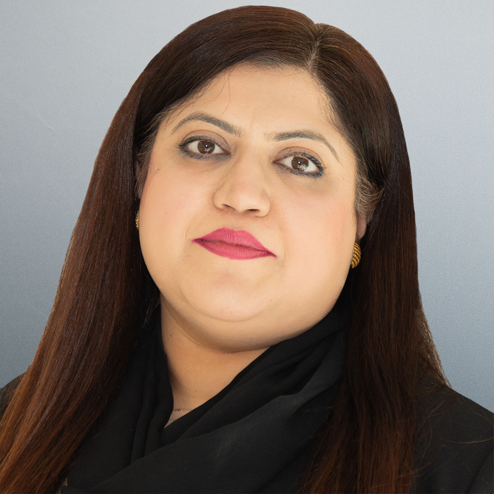 Alia Tabassam, Solicitor in Debt Recovery at Flint Bishop, professional headshot
