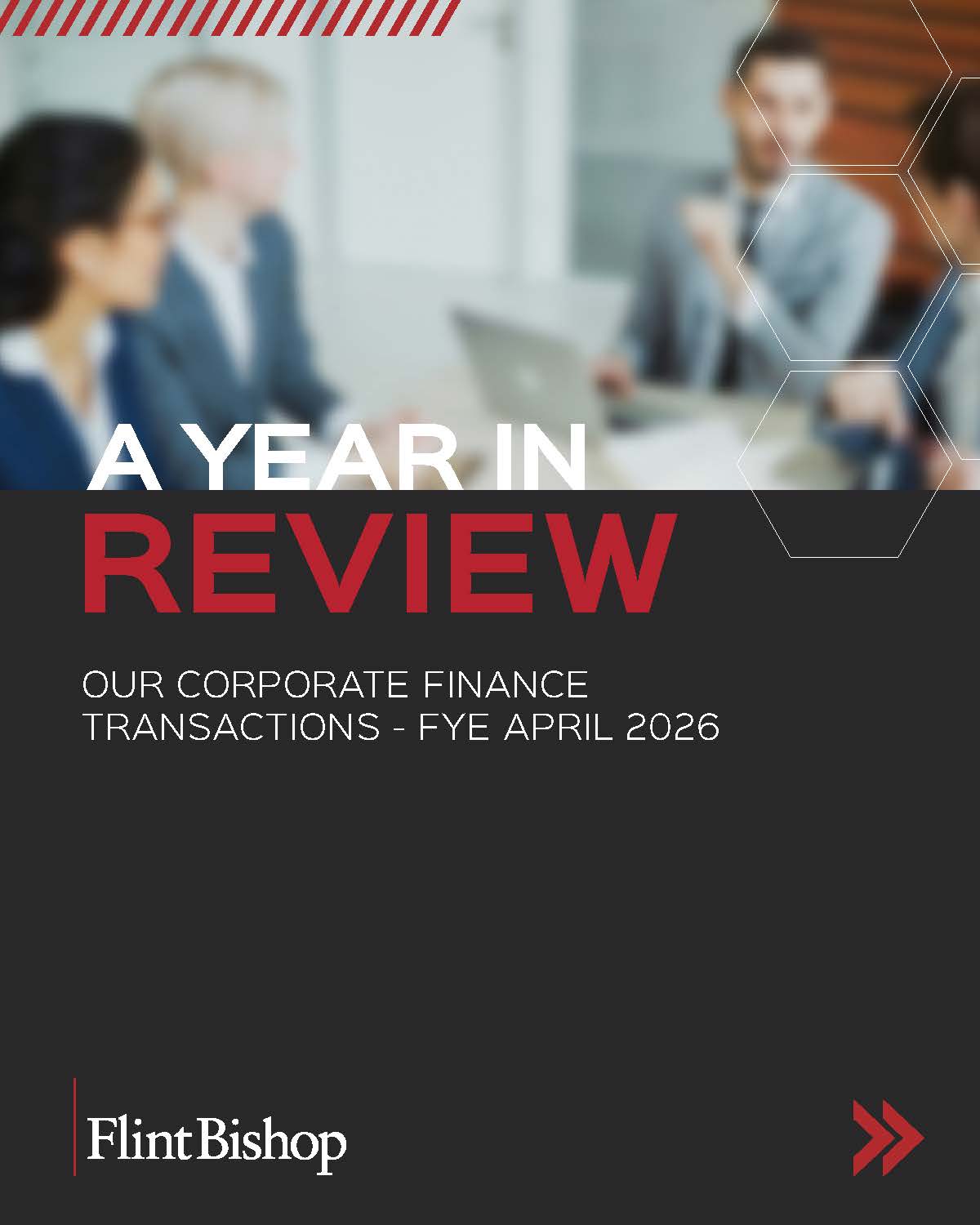 Preview of Corporate Finance Transactions – A Year in Review brochure cover